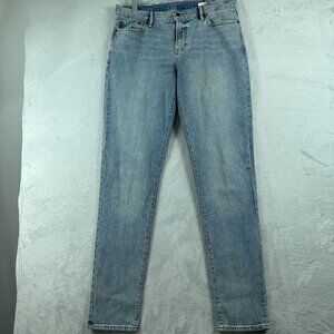 Banana Republic Standard Skinny Jeans Slim Fit High Rise Blue Women Size W34X36L